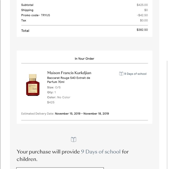 maison francis kurkdjian discount code